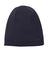 New Era Hats NE900 Unisex Knit Beanie Deep Navy Blue Flat Front