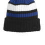 New Era Hats Unisex Ribbed Tailgate Beanie - Royal Blue/Black
