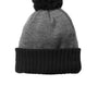 New Era Hats Unisex Colorblock Cuffed Beanie - Black/Heather Grey