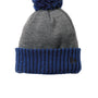New Era Hats Unisex Colorblock Cuffed Beanie - Royal Blue/Heather Grey
