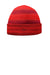 New Era Hats NE906 Unisex On Field Knit Beanie Scarlet Red Flat Front