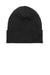 New Era Hats NE907 Unisex Recycled Cuff Beanie Black Flat Front