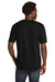 New Era NEA135 Mens Moisture Wicking Short Sleeve Crewneck T-Shirt Black Model Back