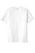 New Era NEA135 Mens Moisture Wicking Short Sleeve Crewneck T-Shirt White Flat Back