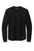 New Era NEA140 Mens Thermal Crewneck Sweatshirt Black Flat Front