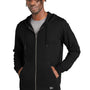 New Era Mens Thermal Full Zip Hooded Sweatshirt Hoodie w/ Pockets - Black