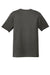 New Era NEA200 Mens Series Performance Jersey Moisture Wicking Short Sleeve Crewneck T-Shirt Graphite Grey Flat Back