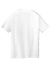 New Era NEA200 Mens Series Performance Jersey Moisture Wicking Short Sleeve Crewneck T-Shirt White Flat Back