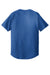 New Era NEA220 Mens Diamond Era Moisture Wicking Short Sleeve Jersey Royal Blue Flat Back