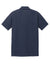 New Era NEA225 Mens Power Moisture Wicking Short Sleeve Polo Shirt True Navy Blue Flat Back