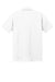 New Era NEA225 Mens Power Moisture Wicking Short Sleeve Polo Shirt White Flat Back