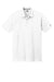 New Era NEA225 Mens Power Moisture Wicking Short Sleeve Polo Shirt White Flat Front