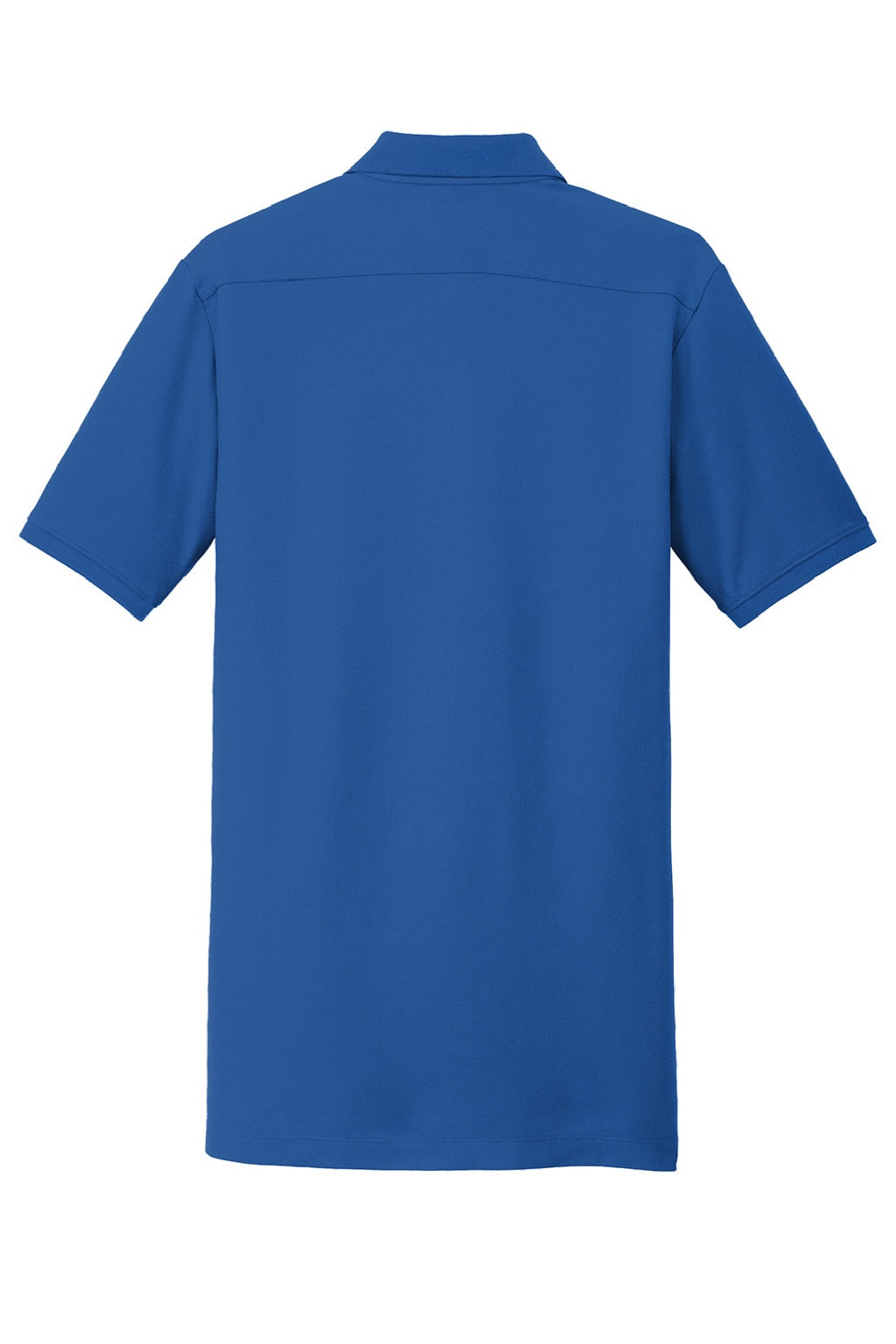 New Era NEA300 Mens Venue Home Plate Moisture Wicking Short Sleeve Polo Shirt Royal Blue Flat Back