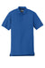New Era NEA300 Mens Venue Home Plate Moisture Wicking Short Sleeve Polo Shirt Royal Blue Flat Front