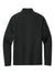 New Era NEA515 Mens Stand Out 1/4 Zip Sweatshirt Black Flat Back