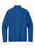 New Era NEA515 Mens Stand Out 1/4 Zip Sweatshirt Royal Blue Flat Back