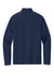 New Era NEA515 Mens Stand Out 1/4 Zip Sweatshirt True Navy Blue Flat Back