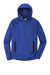 New Era NEA520 Mens Venue Fleece Moisture Wicking Hooded Sweatshirt Hoodie w/ Pockets Royal Blue Flat Front