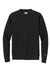 New Era NEA527 Mens Heritage Fleece Crewneck Sweatshirt w/ Pocket Black Flat Front