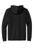 New Era NEA550 Mens Comeback Fleece Hooded Sweatshirt Hoodie w/ Pouch Pocket Black Flat Back