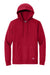 New Era NEA550 Mens Comeback Fleece Hooded Sweatshirt Hoodie w/ Pouch Pocket Crimson Red Flat Front