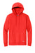 New Era NEA550 Mens Comeback Fleece Hooded Sweatshirt Hoodie w/ Pouch Pocket Deep Orange Flat Front