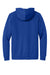 New Era NEA550 Mens Comeback Fleece Hooded Sweatshirt Hoodie w/ Pouch Pocket Royal Blue Flat Back