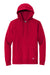 New Era NEA550 Mens Comeback Fleece Hooded Sweatshirt Hoodie w/ Pouch Pocket Scarlet Red Flat Front