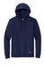 New Era NEA550 Mens Comeback Fleece Hooded Sweatshirt Hoodie w/ Pouch Pocket True Navy Blue Flat Front