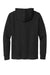 New Era NEA551 Mens Comeback Fleece Full Zip Hooded Sweatshirt Hoodie w/ Pockets Black Flat Back