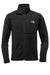 The North Face NF0A3LH7 Mens Full Zip Sweater Fleece Jacket Heather Black Flat Front