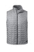 The North Face NF0A3LHD Mens ThermoBall Trekker Water Resistant Full Zip Vest Mid Grey Flat Front