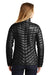 The North Face NF0A3LHK Womens ThermoBall Trekker Water Resistant Full Zip Jacket Matte Black Model Back
