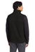The North Face NF0A47FA Mens Sweater Fleece Full Zip Vest Heather Black Model Back
