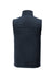 The North Face NF0A47FA Mens Sweater Fleece Full Zip Vest Heather Urban Navy Blue Flat Back