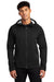 The North Face NF0A47FG Mens All Weather DryVent Windproof & Waterproof Full Zip Hooded Jacket Black Model Front