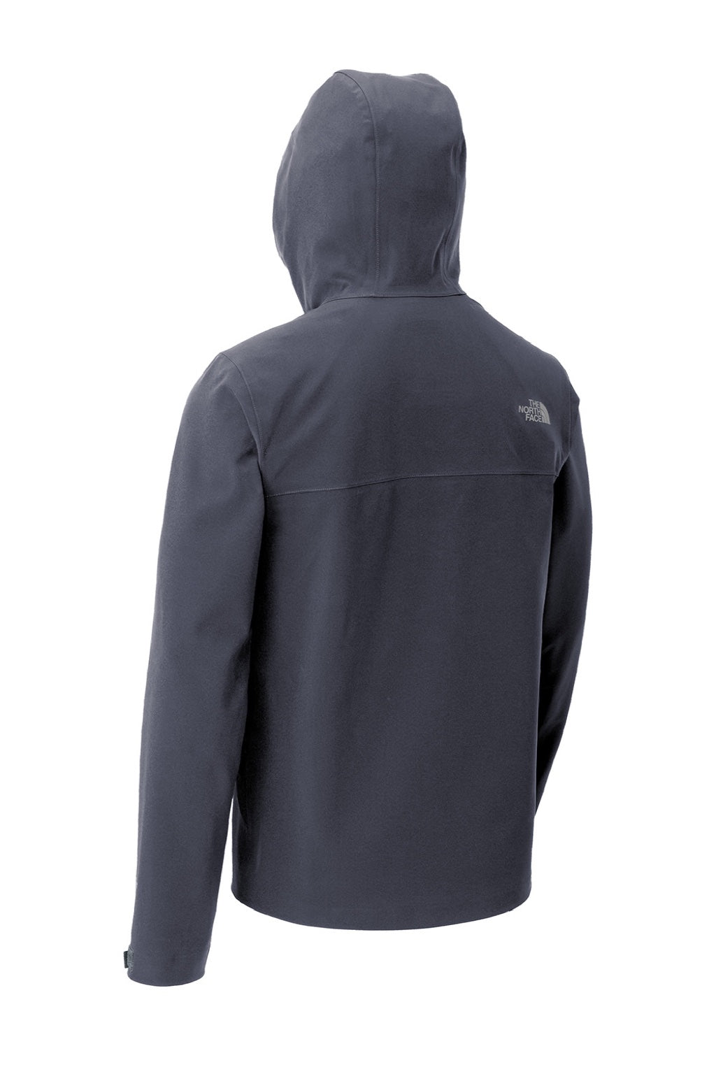 The North Face NF0A47FI Mens Apex DryVent Windproof & Waterproof Full Zip Hooded Jacket Urban Navy Blue Flat Back