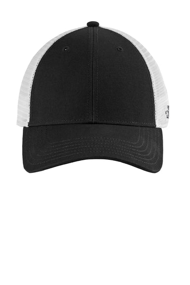 The North Face Hats NF0A4VUA Mens Ultimate Trucker Hat Black/White Flat Front