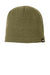 The North Face Hats NF0A4VUB Mens Mountain Beanie Burnt Olive Green/Asphalt Grey Flat Front