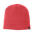 The North Face Hats NF0A4VUB Mens Mountain Beanie Cardinal Red Flat Front