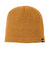 The North Face Hats NF0A4VUB Mens Mountain Beanie Timber Tan Flat Front