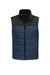 The North Face NF0A529A Mens Water Resistant Everyday Insulated Full Zip Vest Shady Blue Flat Front