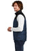 The North Face NF0A529A Mens Water Resistant Everyday Insulated Full Zip Vest Shady Blue Model Side