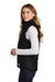 The North Face NF0A529Q Womens Water Resistant Everyday Insulated Full Zip Vest Black Model Side