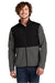 The North Face NF0A552Z Mens Castle Rock Wind & Water Resistant Full Zip Jacket Asphalt Grey Model Front