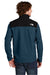 The North Face NF0A552Z Mens Castle Rock Wind & Water Resistant Full Zip Jacket Blue Wing Model Back