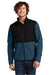 The North Face NF0A552Z Mens Castle Rock Wind & Water Resistant Full Zip Jacket Blue Wing Model Front