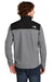 The North Face NF0A552Z Mens Castle Rock Wind & Water Resistant Full Zip Jacket Mid Grey Model Back