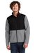 The North Face NF0A552Z Mens Castle Rock Wind & Water Resistant Full Zip Jacket Mid Grey Model Front