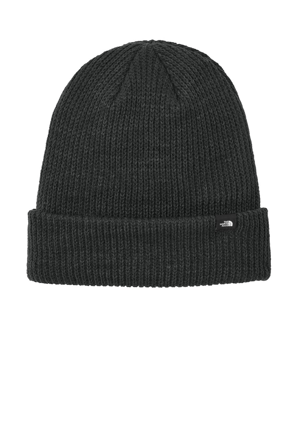 The North Face Hats NF0A5FXY Mens Truckstop Beanie Black Flat Front
